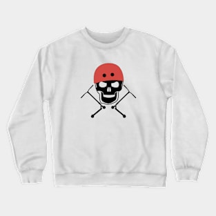 Freestyle scooter stunt Scoot and Skull Crewneck Sweatshirt